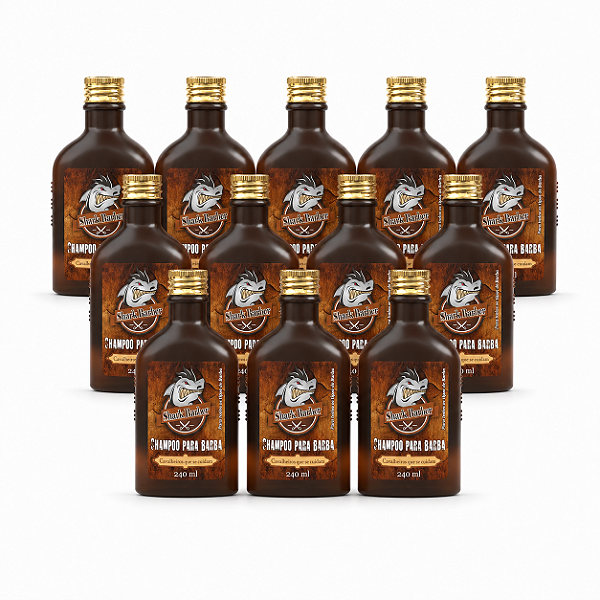 Shampoo Para Barba 240mL - 12 Unidades