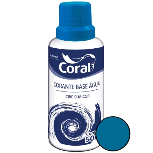 CORANTE AZUL 50ML CORAL