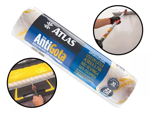 ROLO ANTI-GOTAS 23CM ATLAS
