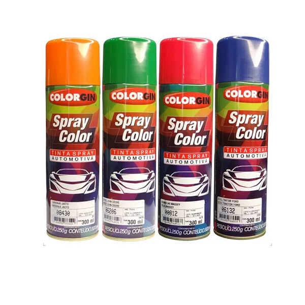 Spray Automotivo Colorgin Cores Especiais