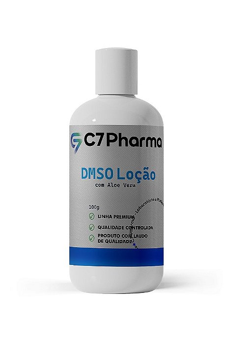 DMSO (dimetilsulfóxido) com Aloe Vera  - Loção