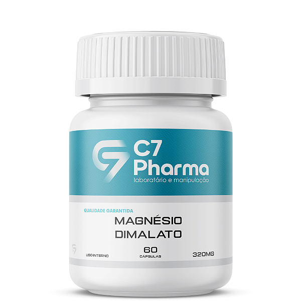 Magnésio Dimalato 320mg - Saúde Óssea E Muscular