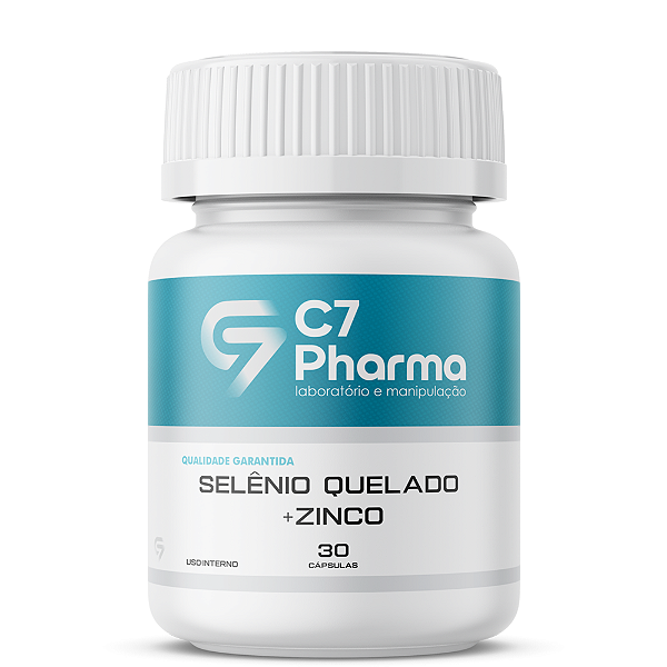 Selênio Quelado 55mcg + Zinco 12mg