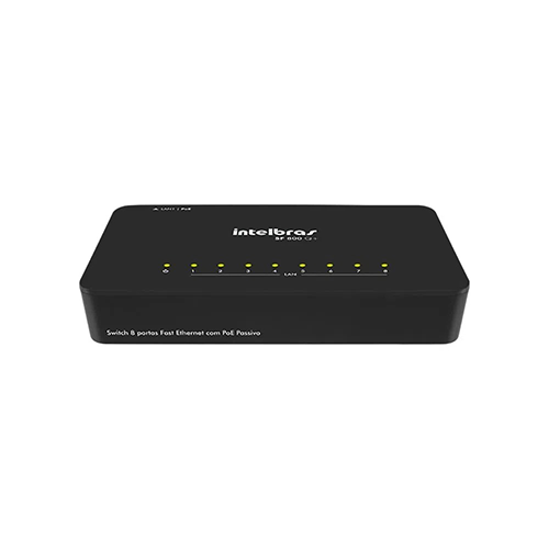Switch 8 Portas 10/100/1000 Sg 800 Q+ Intelbras Skd