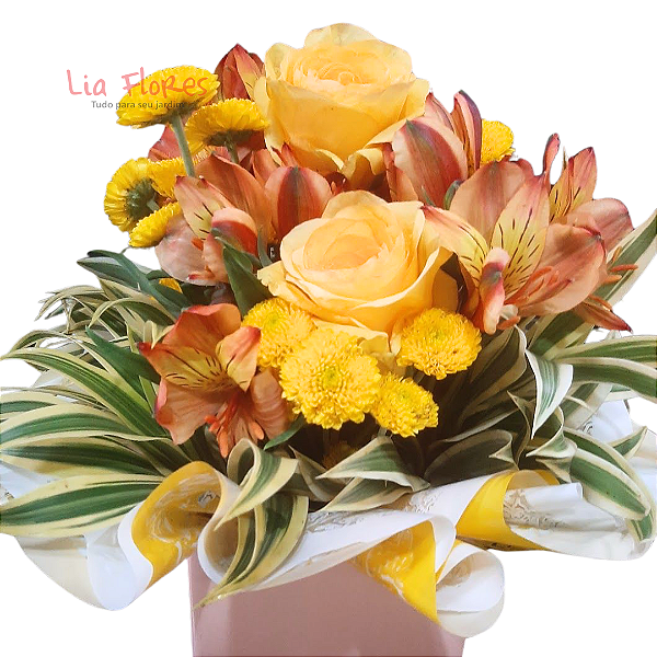 Buque Encantado com 2 Rosas e Pinóquio