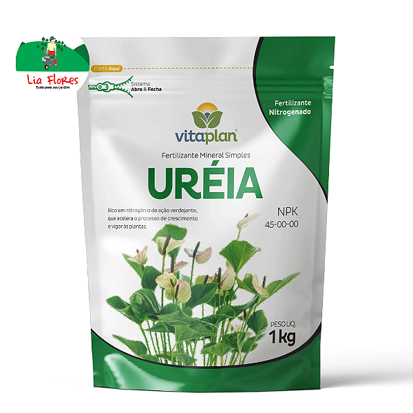 URÉIA 1KG VITAPLAN FERTILIZANTE NATURAL SIMPLES