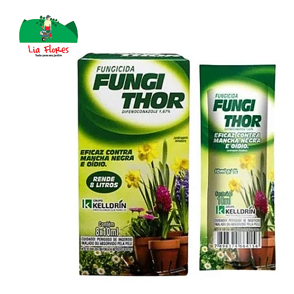 Fungicida 10ml Contra Mancha Negra E Oídio Kelldri Fungithor
