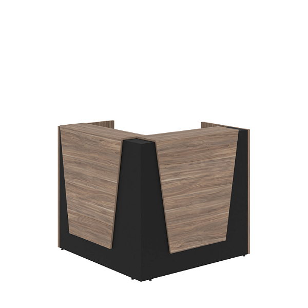 BALCÃO DE ATENDIMENTO ALTO ANGULAR GEBB WORK
