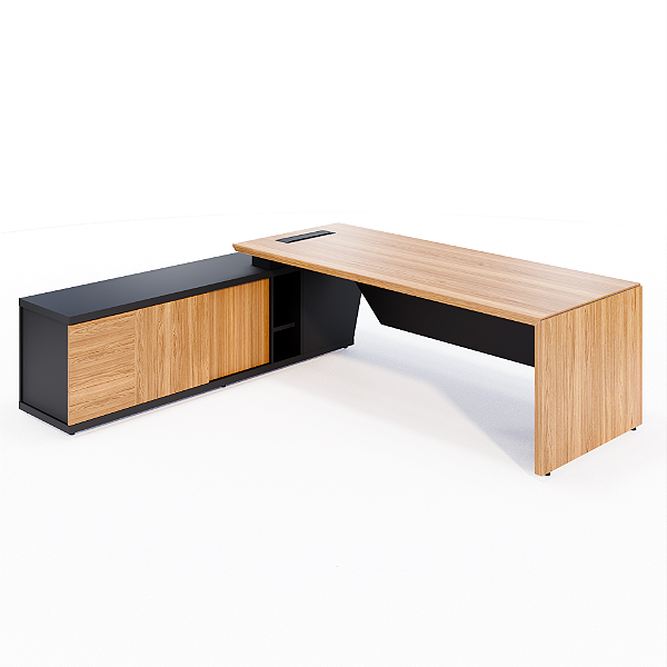 MESA DIRETOR COM CREDENZA ESQ. - DOM GEBB WORK