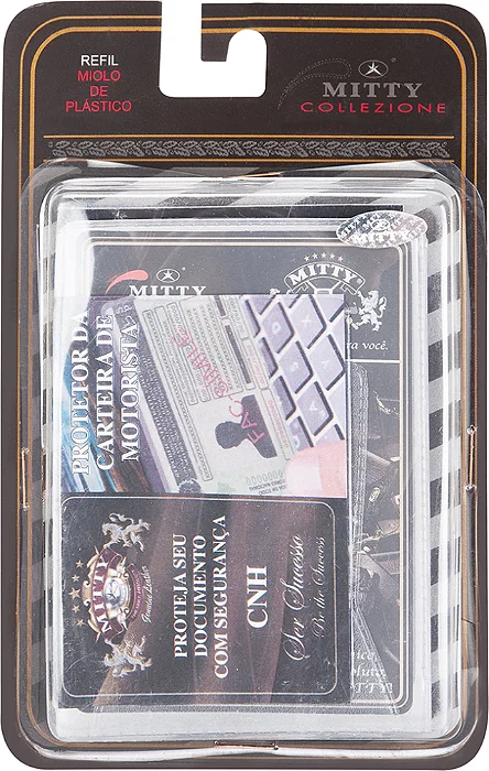Refil Embalado para Carteira Mitty Masculina