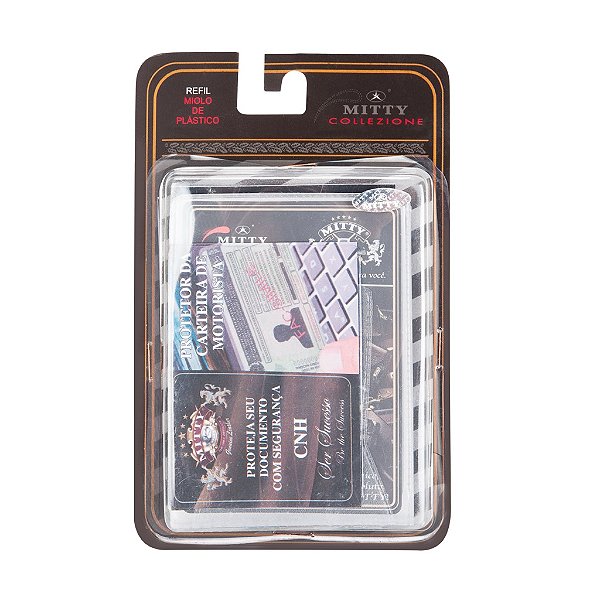 Refil Embalado para Carteira Mitty Masculina