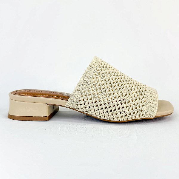 CAMILA - TAMANCO FEMININO SALTO BLOCO 1784