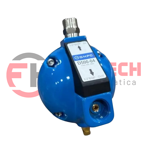 Purgador 1/2'' Tipo Boia C/ Dreno Automático D500-04 GHPC