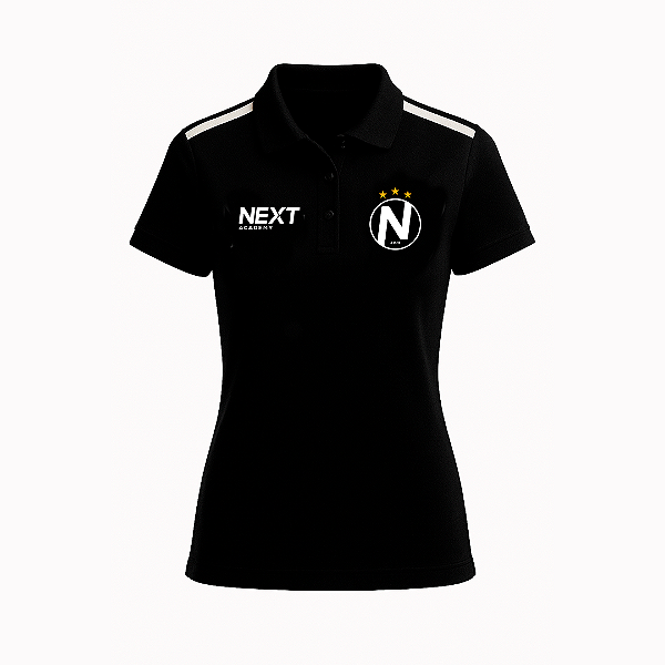 POLO FEMININA ESCUDO NEXT ACADEMY