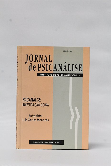 Jornal de Psicanálise 71