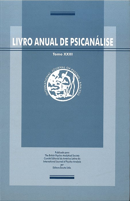 Livro Anual de Psicanálise, 23, 2009
