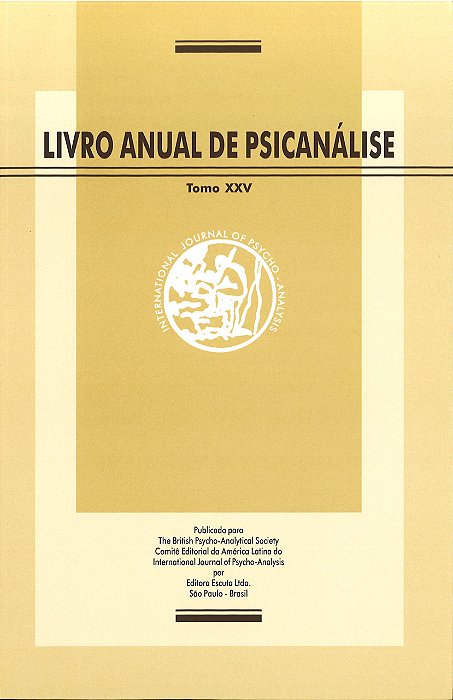 Livro Anual de Psicanálise, 25 2011