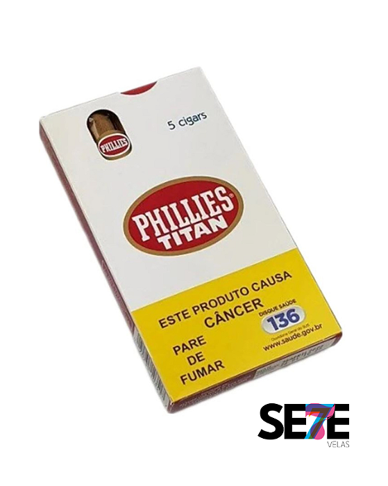 Charuto Phillies Titan Tradicional