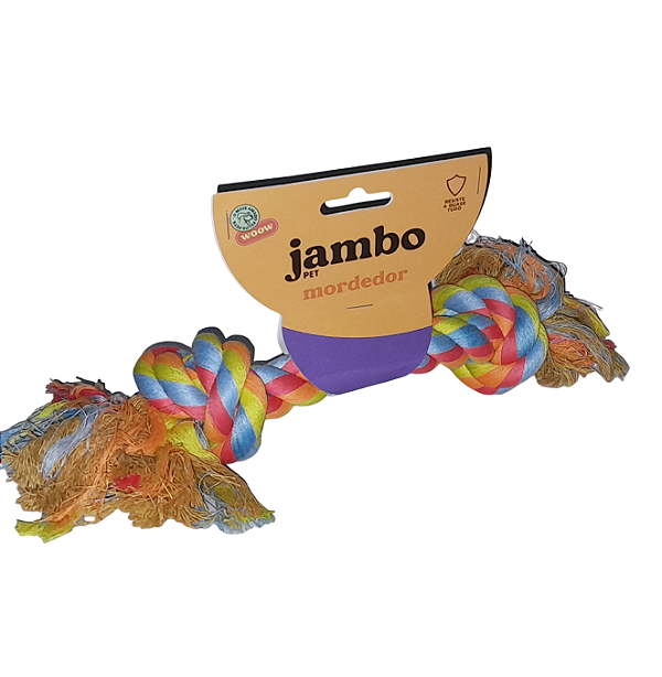 Mordedor - Corda Dental Bone Colorida M - Jambo