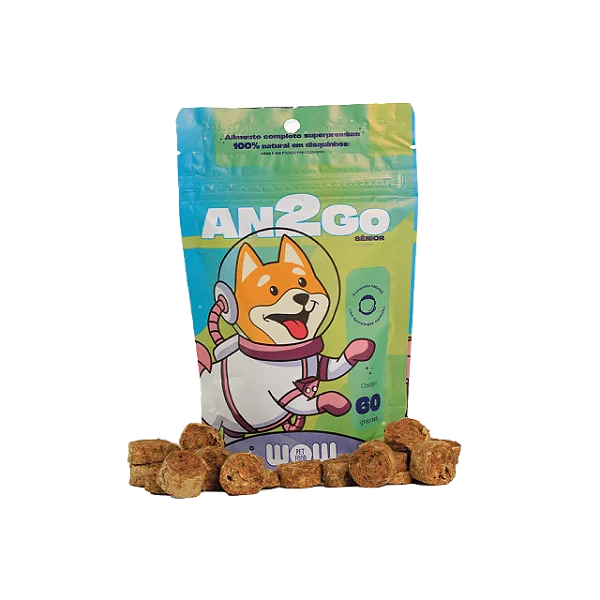 Petisco AN2Go Sênior - WOW Pet Food