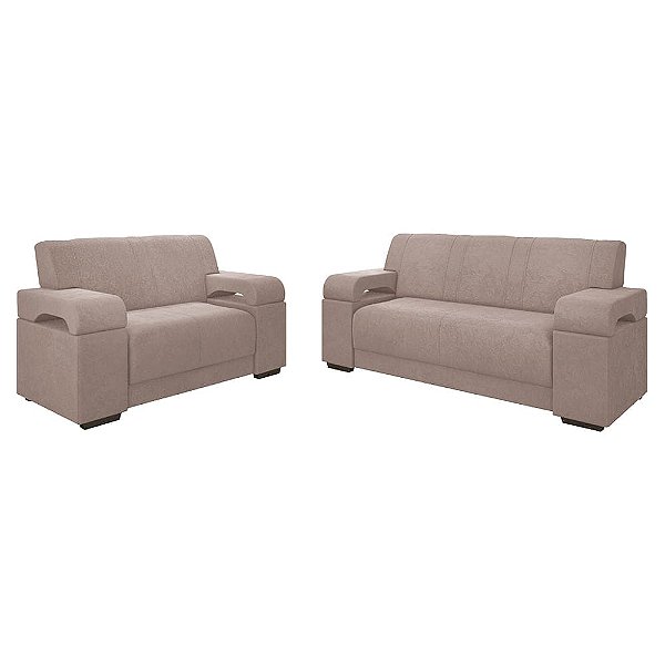 Conjunto Sofá Vênus 2 e 3 lugares