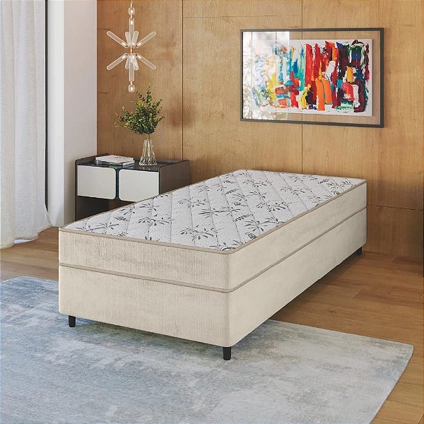Cama Colchão Acoplado Solteiro - 88x188cm