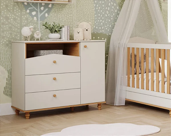 Cômoda Casinha com Porta