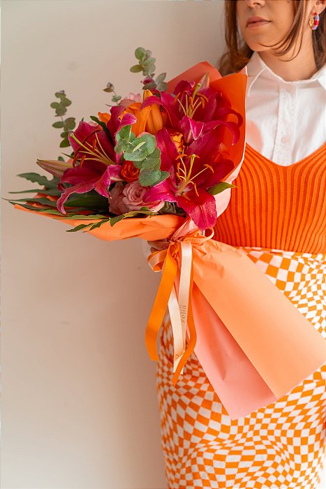 Buquê Floral G - Flor de Laranjeira