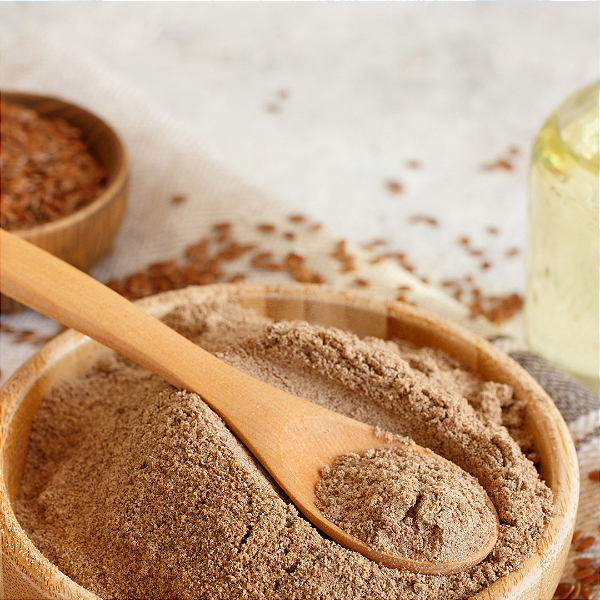 Farinha de linhaça dourada