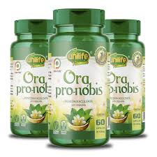 Cápsulas de orá-pro-nóbis