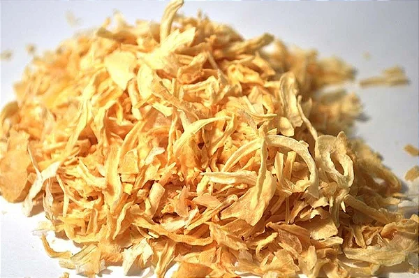 Cebola em flocos