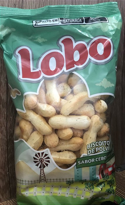 Biscoito de polvilho lobo cebola e salsa 80g