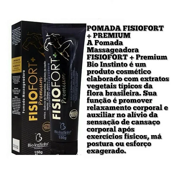 Pomada Fisiofot Preta