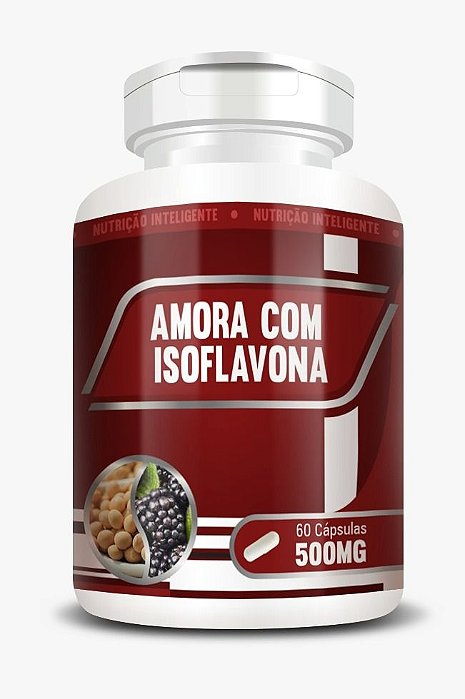 Amora com isoflavona cápsulas - 60 cápsulas