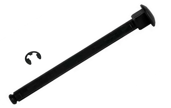 Eixo dianteiro Com Anel Para Bicicleta Aro 12 Nathor Balance