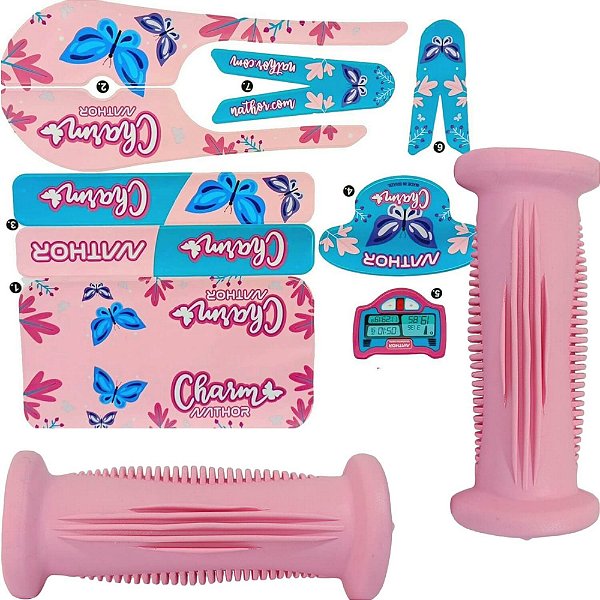 Adesivo Mais Punho Para Bicicletas Do Aro 12 Original Nathor