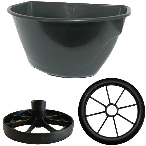 Jogo Cestinha Rodinha Lateral Avulsa P/Bike  Aro 12  Nathor