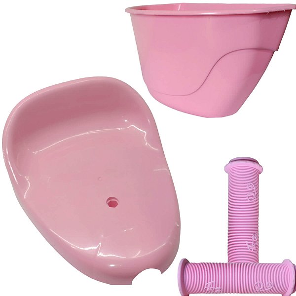 Kit Selim Cesta Manaopla Para Triciclos Nathor