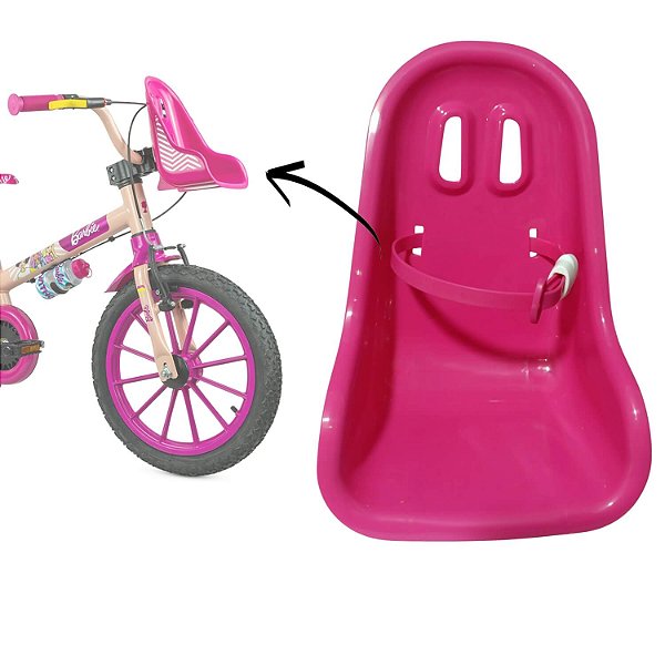 Cadeirinha de Boneca(COM SUPORTE DE FIXAÇÃ) Para Bicicleta do Aro 14 ou 16 Nathor