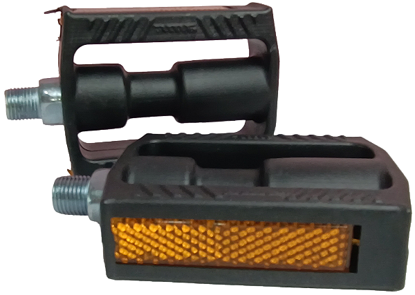 Pedal Mirim para bicicletas do aro 14 ou 16 ROSCA GROSSA(9/16)