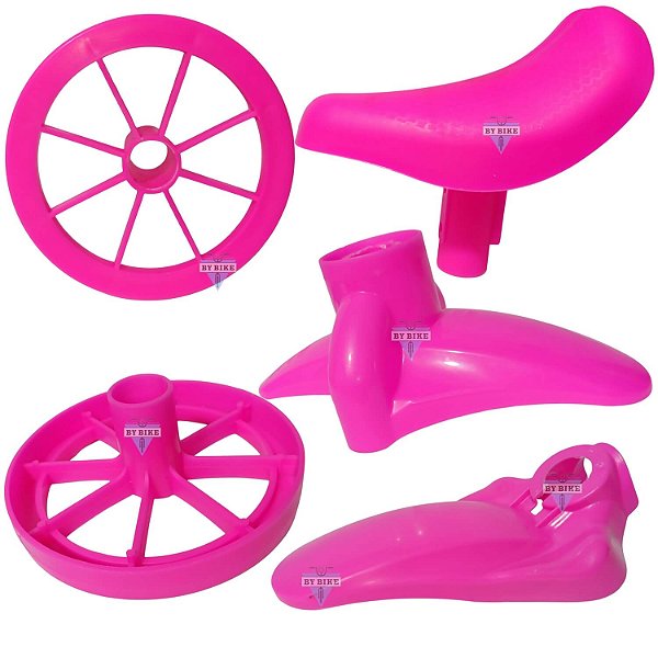 Kit Bicicletas Selim Para Lamas e Rodinha Avulsa( SEM haste-porcas-Parafusos)