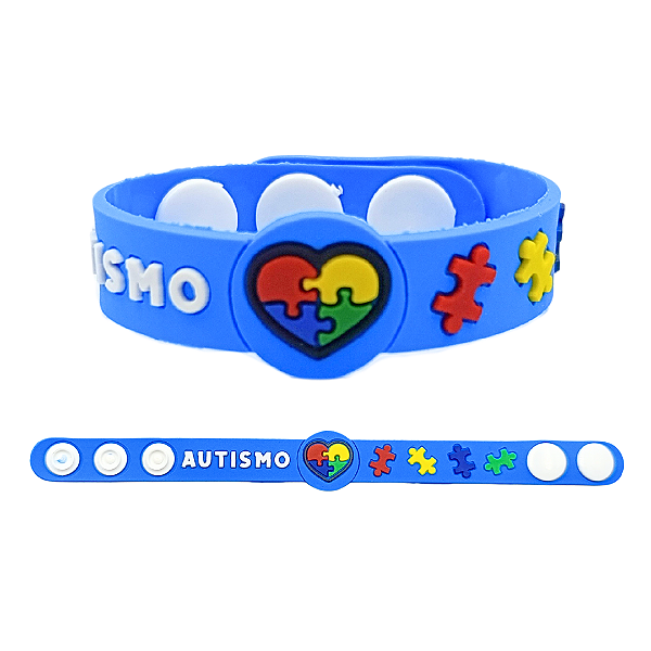 Pulseira Autismo Azul I