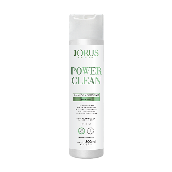 Shampoo Power Clean Limpeza Profunda 300ML