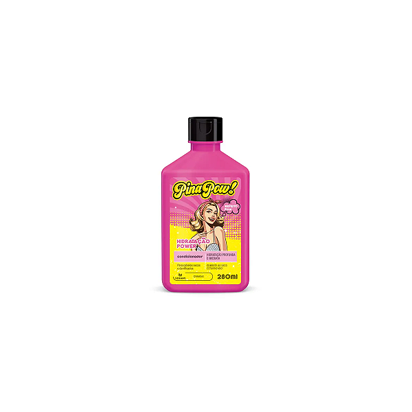 Condicionador para cabelo Pinapow 280Ml Hidratacao Power