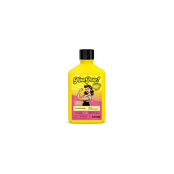 Condicionador para cabelo Pinapow 280Ml Power Shake