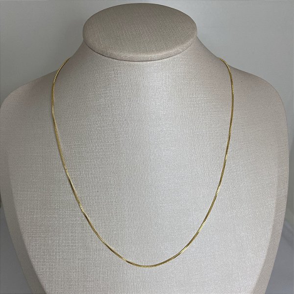 CORDÃO CORRENTE VENEZIANA 50 CM