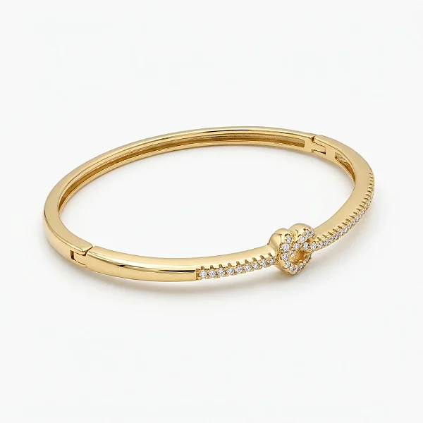 Bracelete Nó Micro Zircônia