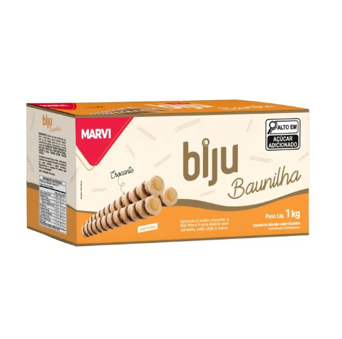 Tub Holl biju baunilha 1kg marvi