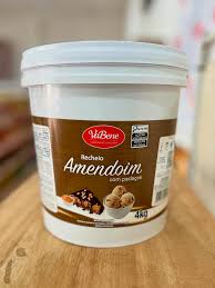 Recheio de Amendoim Vabene 4kg – Cremoso e Ideal para Sorvetes, Açaí e Confeitaria