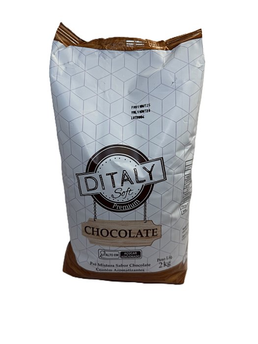 Base Soft Chocolate em Pó 2kg – Mistura Profissional para Sorvete Soft de Alta Performance